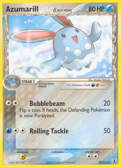 Azumarill [Reverse Holo] #19