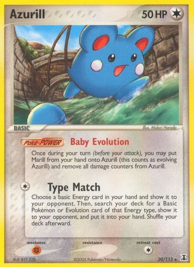 Azurill [Reverse Holo] #20