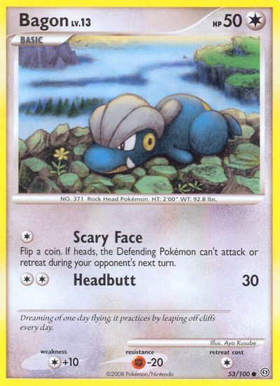 Bagon [Reverse Holo] #53