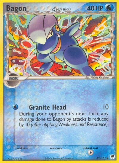 Bagon [Reverse Holo] #43