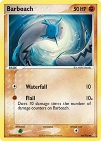 Barboach [Reverse Holo] #60