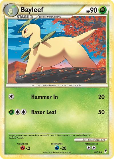 Bayleef [Reverse Holo] #40