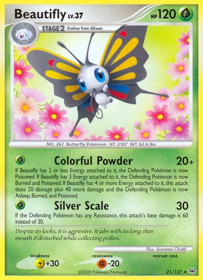 Beautifly [Reverse Holo] #21