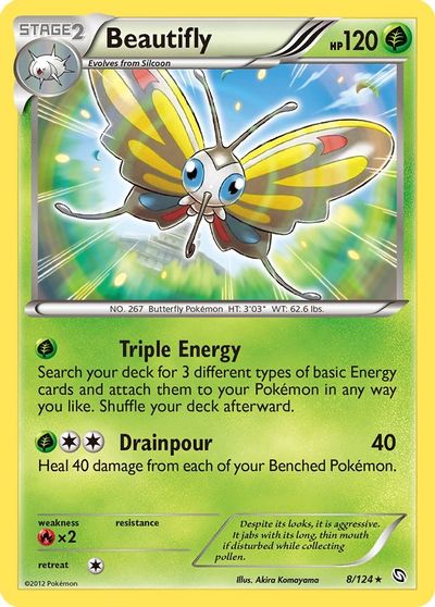 Beautifly [Reverse Holo] #8