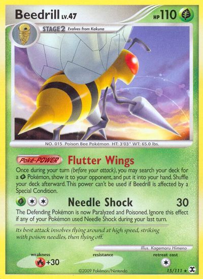 Beedrill [Reverse Holo] #15
