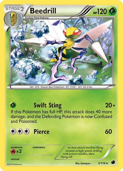 Beedrill [Reverse Holo] #3