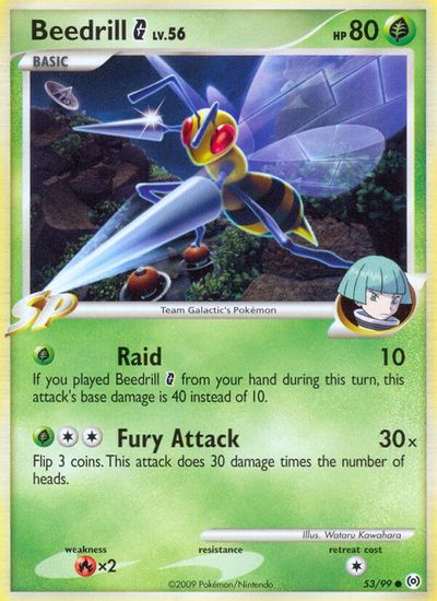 Beedrill G [Reverse Holo] #53