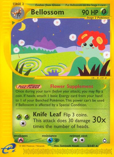 Bellossom [Reverse Holo] #5
