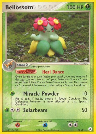 Bellossom [Reverse Holo] #16