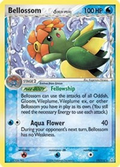 Bellossom [Reverse Holo] #19