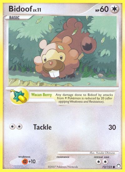 Bidoof [Reverse Holo] #73