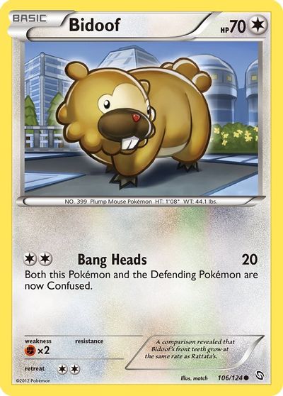 Bidoof #106