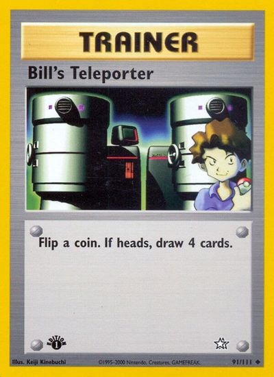 Bill's Teleporter [1st Edition] #91