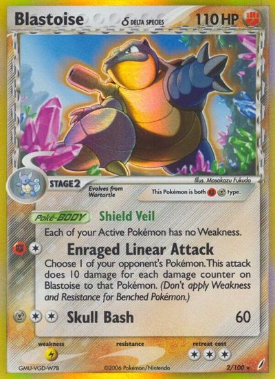 Blastoise [Reverse Holo] #2