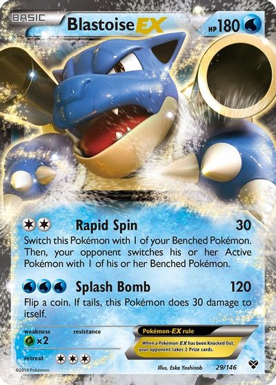 Blastoise EX #29