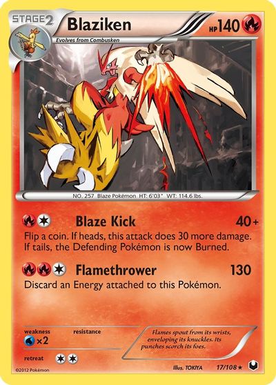 Blaziken [Reverse Holo] #17