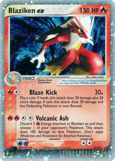 Blaziken EX #89
