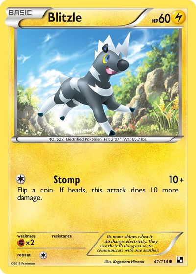 Blitzle [Reverse Holo] #41