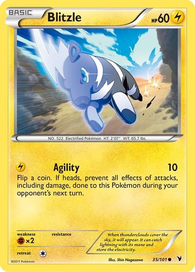 Blitzle [Reverse Holo] #35