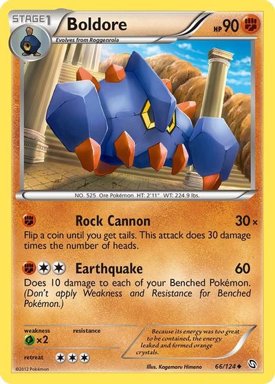 Boldore [Reverse Holo] #66