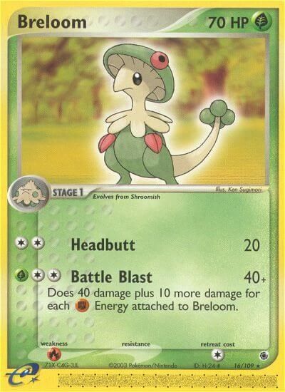 Breloom [Reverse Holo] #16