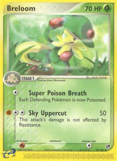 Breloom [Reverse Holo] #33