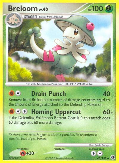 Breloom [Reverse Holo] #45