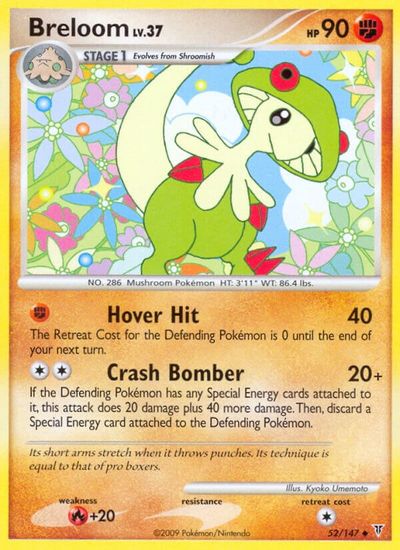 Breloom [Reverse Holo] #52