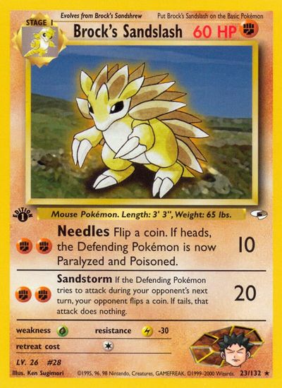 Brock's Sandslash #23