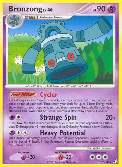 Bronzong [Reverse Holo] #13