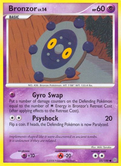 Bronzor [Reverse Holo] #55