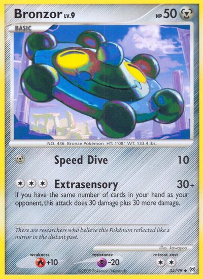 Bronzor [Reverse Holo] #34