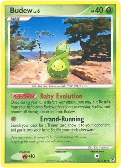 Budew [Reverse Holo] #43