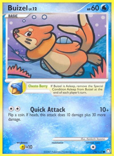 Buizel [Reverse Holo] #75