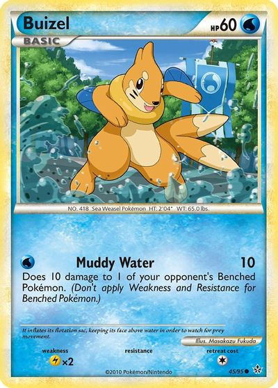 Buizel [Reverse Holo] #45