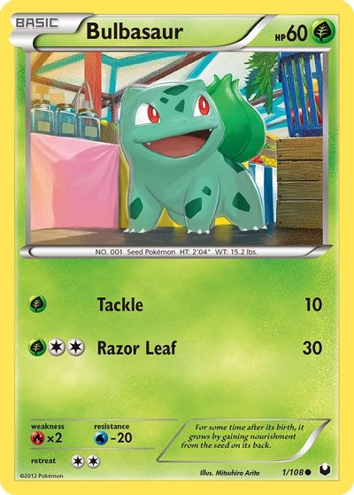 Bulbasaur [Reverse Holo] #1