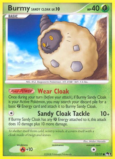Burmy Sandy Cloak #12
