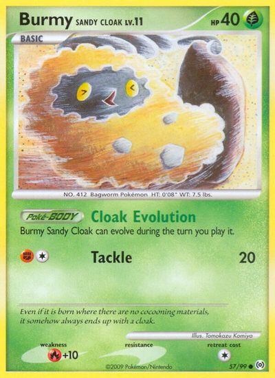 Burmy [Reverse Holo] #57