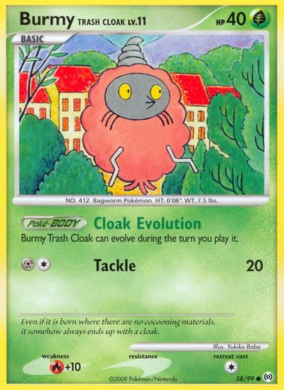 Burmy [Reverse Holo] #58