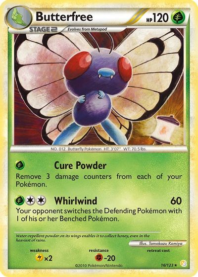 Butterfree [Reverse Holo] #16