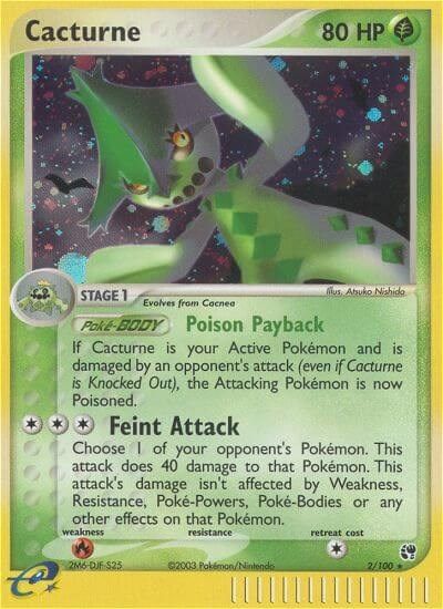 Cacturne [Reverse Holo] #2