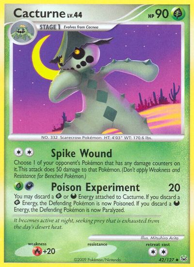 Cacturne [Reverse Holo] #42