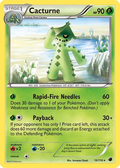 Cacturne [Reverse Holo] #10