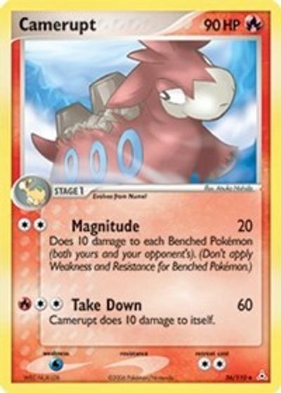 Camerupt [Reverse Holo] #36