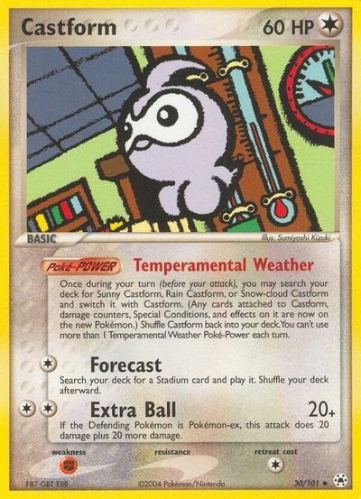 Castform [Reverse Holo] #30