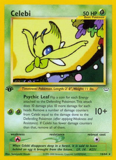 Celebi [1st Edition] #16