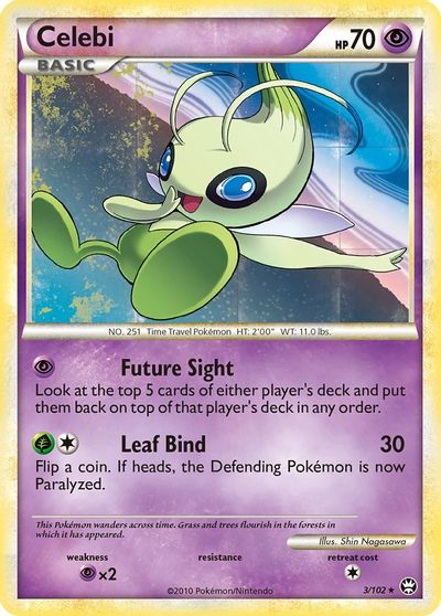 Celebi [Reverse Holo] #3