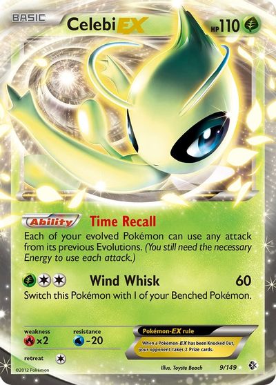 Celebi Ex Boundaries Crossed Pokemon Tcgplayer Com