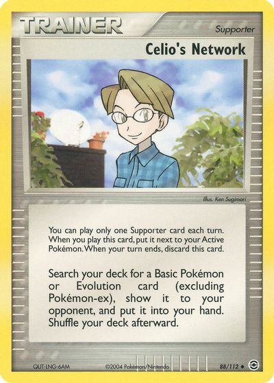 Celio's Network [Reverse Holo] #88