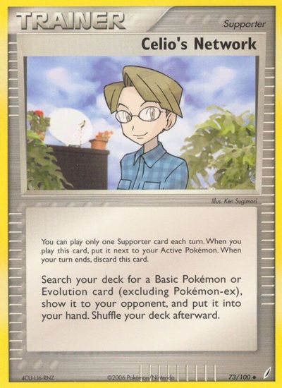Celio's Network [Reverse Holo] #73